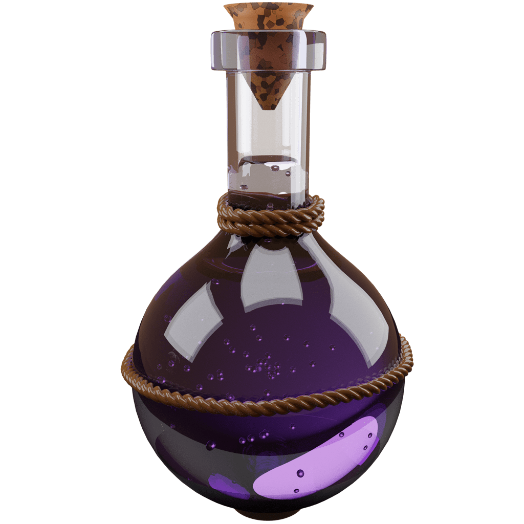 potion bottle 9 Paris Seymour_ 'Volcano Lavafall'